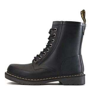 RARE!! Dr. Marten Drench Boot Matte Black Vulcanized Rubber